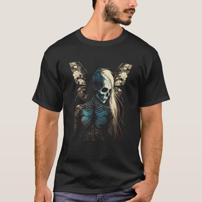 Ästhetischer Grunge Fairycore Butterfly Gotischer  T-Shirt (Vorderseite)