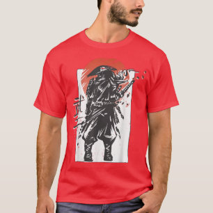 Ästhetischer japanischer Krieger Samurai (2) T-Shirt