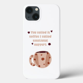 Ästhetischer Kaffee iPhone Case - Boho Coffee Love