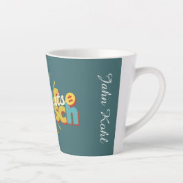 Ästhetischer Kaffeeklatsch Deutsche Traditionen Milchtasse