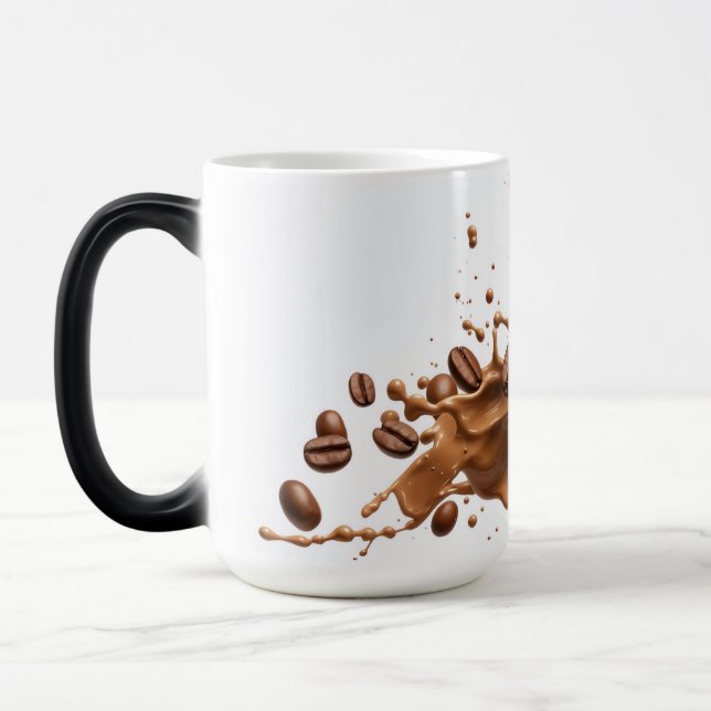 Ästhetischer Kaffeetrinker-Mug Verwandlungstasse (Links)