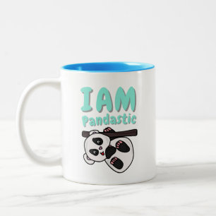 Ästhetischer lustiger Zitat-Kaffeebecher  Zweifarbige Tasse