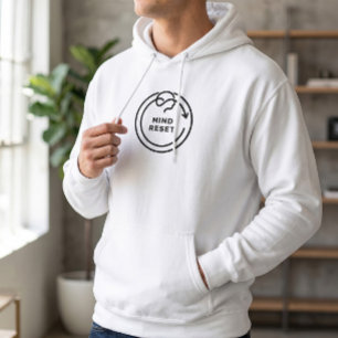 Ästhetischer Mind-Reset-Mental-Health-Hoodie Hoodie