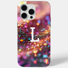 Ästhetischer Mit Monogramm Glitzer Luxus Case-Mate iPhone Hülle