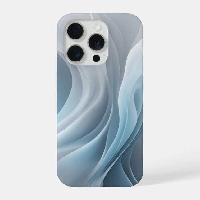 📱 "Ästhetischer Rauchfluss" iPhone Hülle (Rückseite)