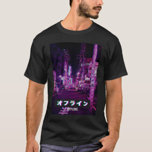 Ästhetischer Stil Vaporwave Japan 80er Meme Sad Gl T-Shirt