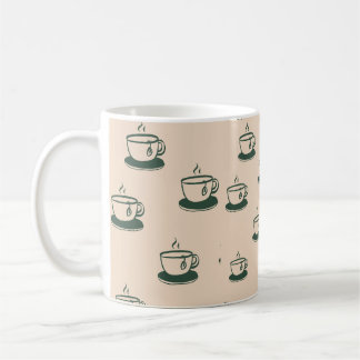Ästhetischer Teeliebhaber Muster Klassischer Beche Kaffeetasse