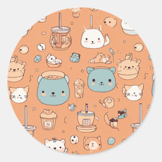 ÄSTHETISCHER UND FUNKTIONIERENDER STICKER (Vorderseite)