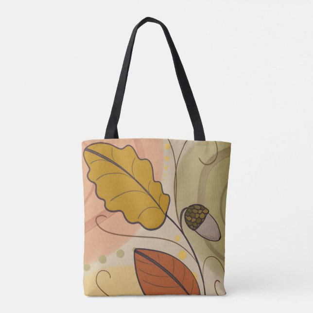 Ästhetisches abstraktes Design Herbst  (Rückseite)