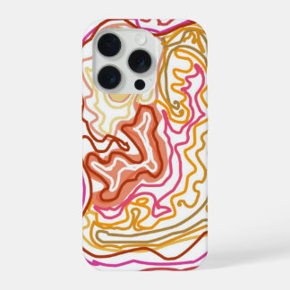 Ästhetisches, abstraktes Handyhülle iPhone 15 Pro Hülle