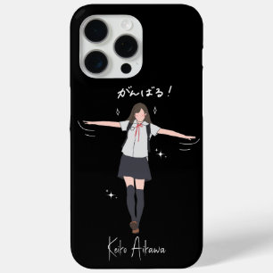 Ästhetisches Anime-Uniformmädchen Anpassbar Case-Mate iPhone Hülle