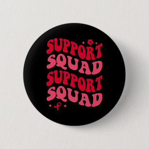 Ästhetisches Blutkrebs-Bewusstsein-Support-Squad-M Button