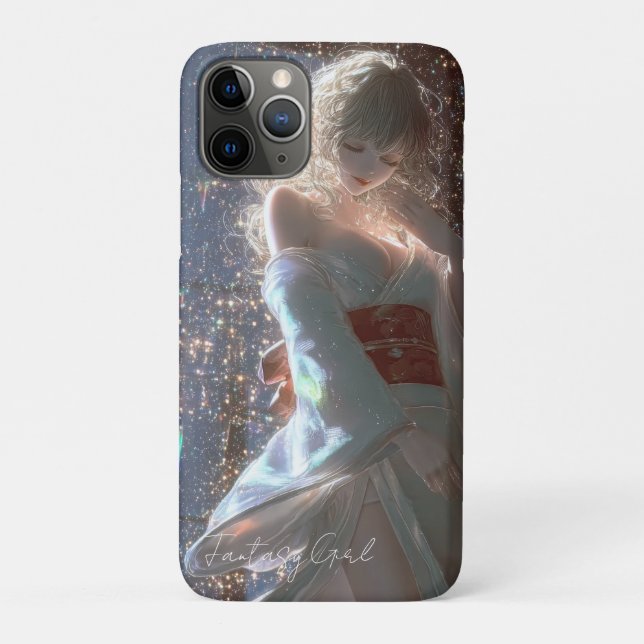 Ästhetisches / Dark Fantasy Mädchen Case-Mate iPhone Hülle (Rückseite)