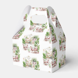 Ästhetisches französisches Café, Vintage, Geschenkschachtel