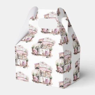 Ästhetisches französisches Café, Vintage, Geschenkschachtel