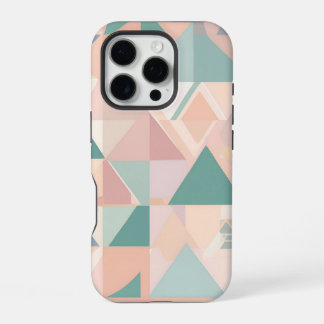 🔷 "Ästhetisches geometrisches Design" 🔶 iPhone 16 Pro Hülle
