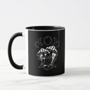 Ästhetisches Goblincore- und Cottagecore-Pilz-Arti Tasse