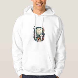 Ästhetisches Goblincore und Cottagecore Pilz Crea Hoodie