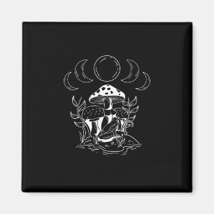 Ästhetisches Goblincore- und Cottagecore-Pilz-Mini Magnet