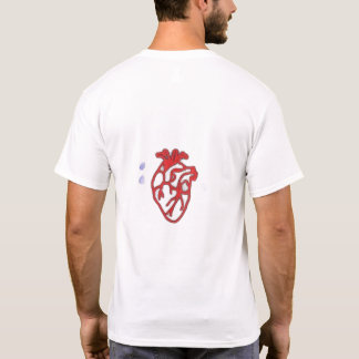 Ästhetisches Hemd mit menschlichem Herzen T-Shirt