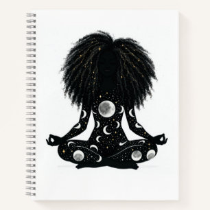 Ästhetisches himmlisches Meditations-Tagebuch Notizbuch