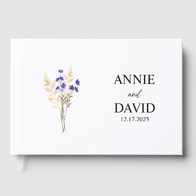 Ästhetisches Hochzeitshaus, Unterschriftenbuch, Pe Gästebuch (Vorderseite)