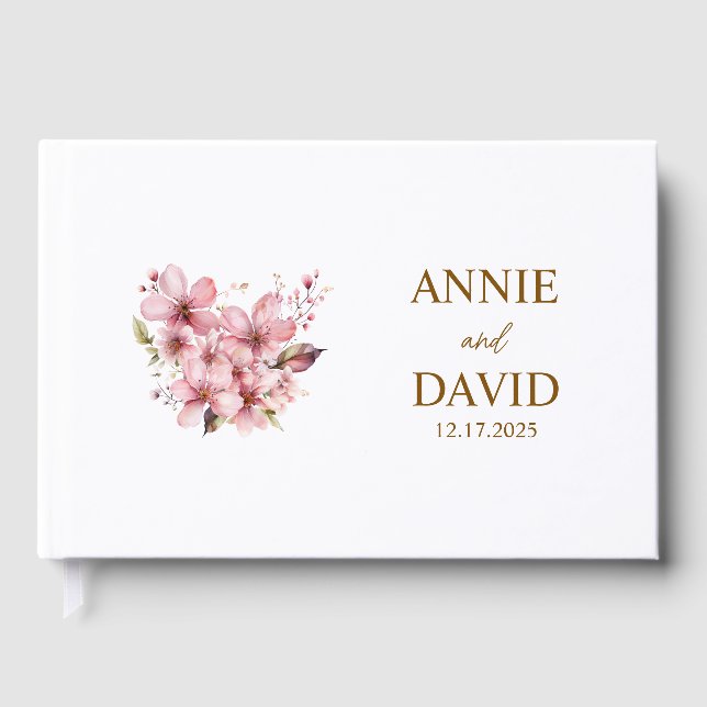 Ästhetisches Hochzeitshaus, Unterschriftenbuch, Pe Gästebuch (Vorderseite)