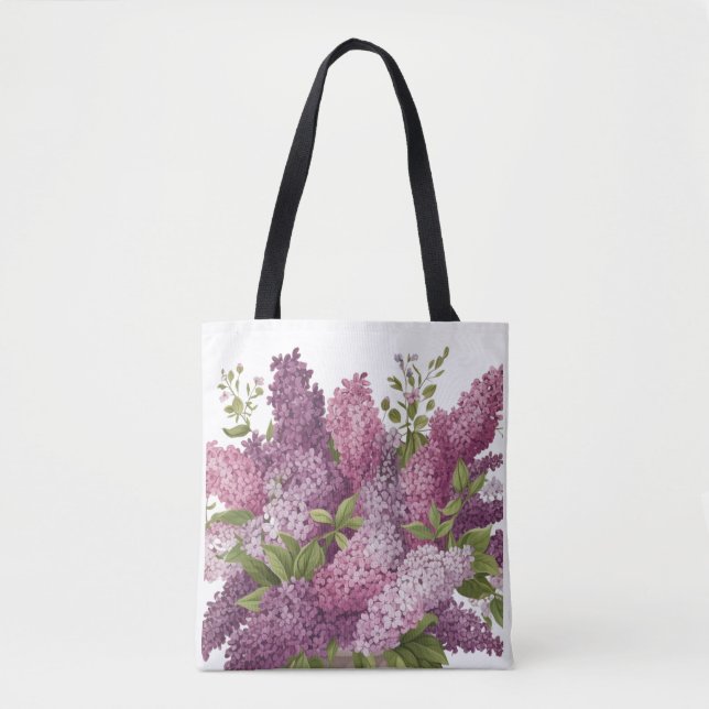 Ästhetisches Lavendel Flieder Blumenmuster Schulte (Vorderseite)