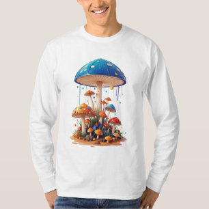 Ästhetisches Mushroom-Shirt Pilzsaal T-Shirt