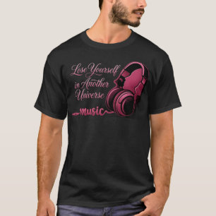 Ästhetisches Musikliebhaber-Zitat – T-Shirt-Design T-Shirt