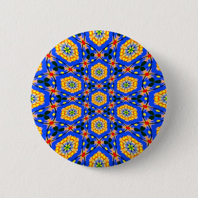 Ästhetisches Muster Button (Vorderseite)
