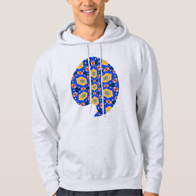 Ästhetisches Muster Hoodie (Vorderseite)