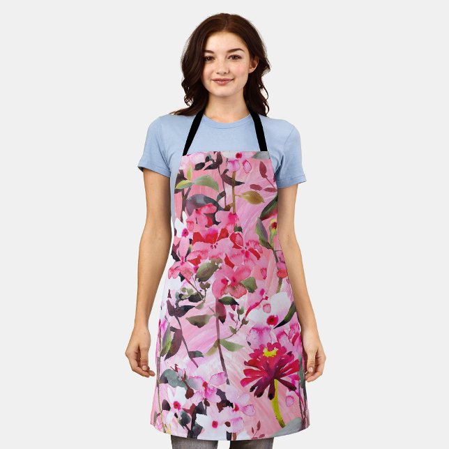 Ästhetisches nahtloses Muster Schürze (Von Creator hochgeladen)