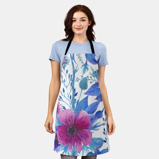 Ästhetisches nahtloses Muster Schürze (Von Creator hochgeladen)