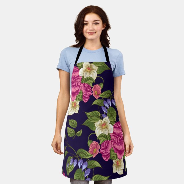 Ästhetisches nahtloses Muster Schürze (Von Creator hochgeladen)