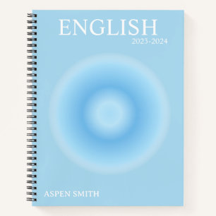 Ästhetisches Notebook Notizbuch