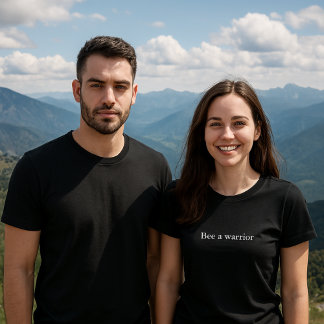 ästhetisches Outfit Zitat Bee a Krieger T-Shirt