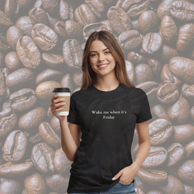 ästhetisches Outfit Zitat Weckte mir, wenn es Frei T-Shirt (Von Creator hochgeladen)