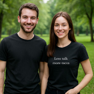ästhetisches Outfit Zitat Weniger Vortrag, mehr Ta T-Shirt