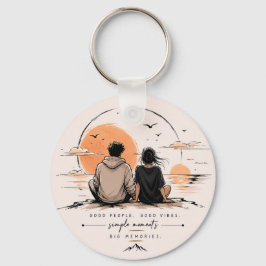 Ästhetisches Paarschlüsselanhänger/Amulett Schlüsselanhänger