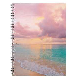 Ästhetisches Strandnotizbuch Notizblock