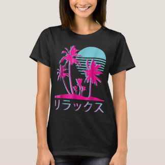 Ästhetisches Vaporwave Retro 1980s 1990s Otaku T-S T-Shirt