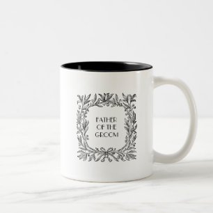 Ästhetisches Viktorianisches Geschenk, Vater des B Zweifarbige Tasse