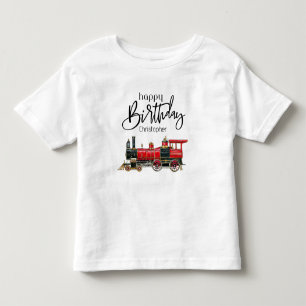 Ästhetisches Vintage-Zug-Geburtstags-T-Shirt für K Kleinkind T-shirt