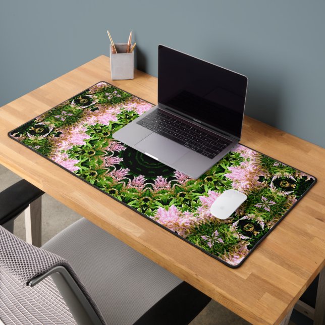 Astilbe-Kranz Schreibtischunterlage (Büro 2)