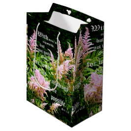 Astilbe mit Mark 10:27 Mittlere Geschenktüte
