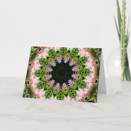 Astilbe Wreath Dankeskarte