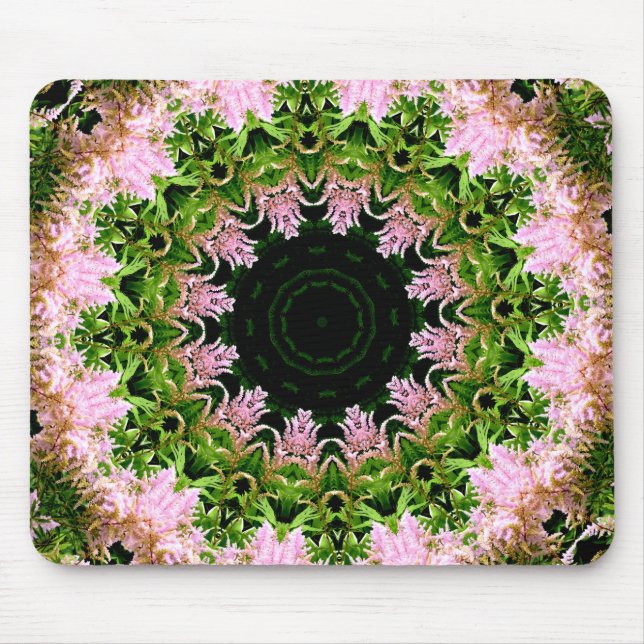 Astilbe Wreath Mousepad (Vorne)