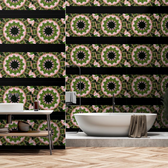 Astilbe Wreath Tapete (Badezimmer)