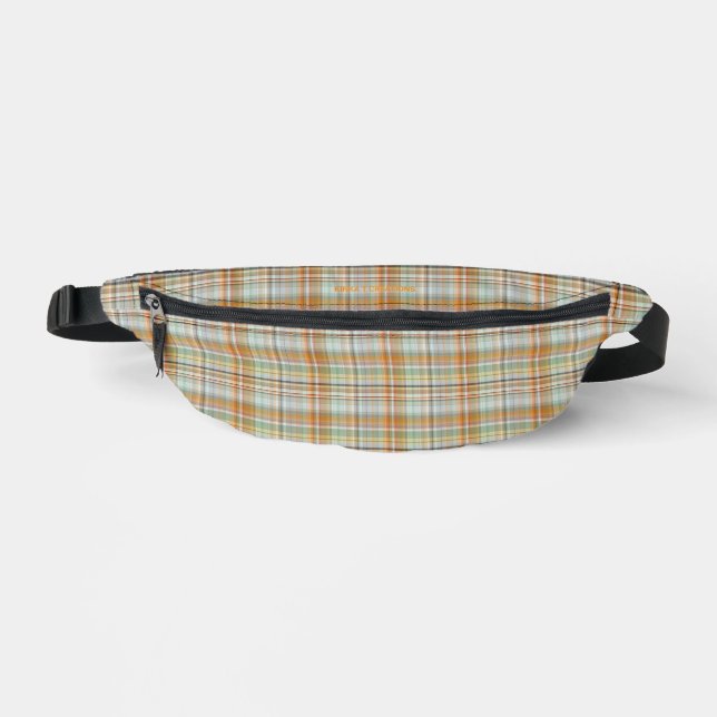 Aston Plaid Bauchtasche (Vorderseite)